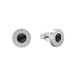 Tommy Hilfiger Herren-Ohrstecker Edelstahl 2 Zirkonia One Size 88484916