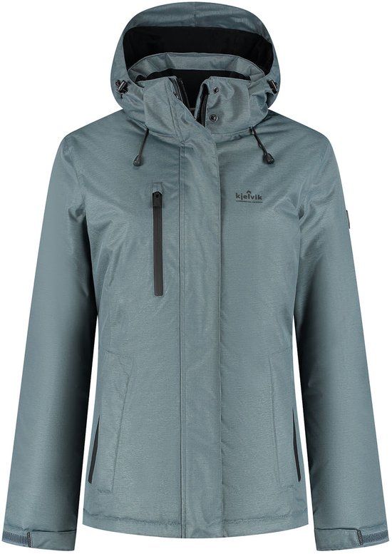 Kjelvik Yrsa Women's Outdoor Jacket - Blue - Size 44