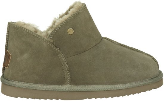 Warmbat Willow dames pantoffel - Bruin - Maat 42