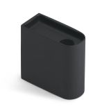 Bougeoir Monolith bas Noir