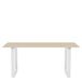 Muuto Table à manger 70/70 170x85 cm placage chêne-contreplaqué-blanc