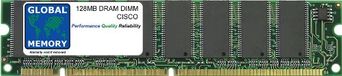 GLOBAL MEMORY 128MB DRAM DIMM MÉMOIRE RAM POUR CISCO 3725 ROUTER (MEM3725-128D)