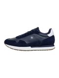 Hackett London Vector effen leren sneakers