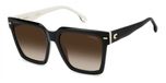 Carrera CARRERA 3067/S Black white 56/18/140 WOMAN Zonnebrillen