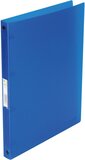 Q-Connect Ringmap - A4 - 4 Ringen - 16 mm - Transparant Blauw
