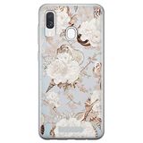 ERT GROUP mobiel telefoonhoesje voor Samsung A40 Babaco patroon Flowers 044
