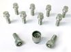 H&R Wielboutenset konisch M14x1.25 - Lengte 40mm - 10 stuks - incl. wielsloten