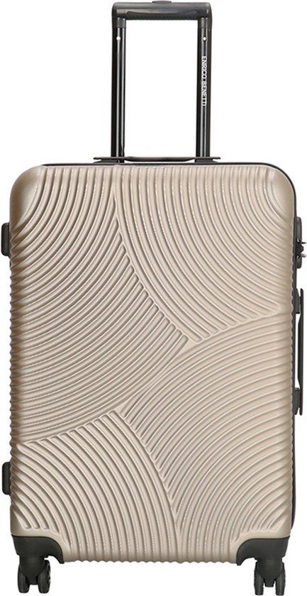 Enrico Benetti Louisville Hardcase Koffer Medium 65 cm Champagne