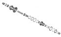 Shimano WH-M9220-TL-R2 Naaf Grijs