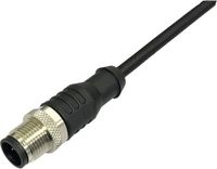 BKL Electronic 2700022 Sensor/actuator aansluitkabel M8 Aantal polen (sensoren): 4 Stekker, recht 5 m 1 stuk(s)