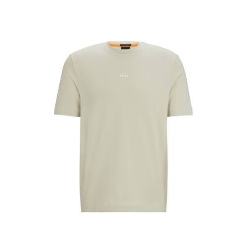 BOSS T-shirt TChup met logo beige