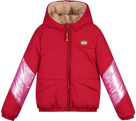 Moodstreet Jas JONI M507-5224 - Love Red - Maat 116