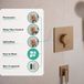 Hansgrohe Ecostat Comfort E - Thermostatische inbouwkraan, geborsteld brons