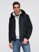 Ombre Ombre Jas - Regular Fit - Rits - Geruit Zwart XXL