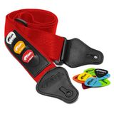 Tiger STP4-RD gitaarband met plectrumhouders