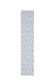 Sleepdown Tafelloper, 100% katoen, halve Panamaweide, bloemenprint voor eetkamerdecoratie, tafelkleed voor feest, banket, bruiloft en buiten - wit - 220 cm x 44 cm