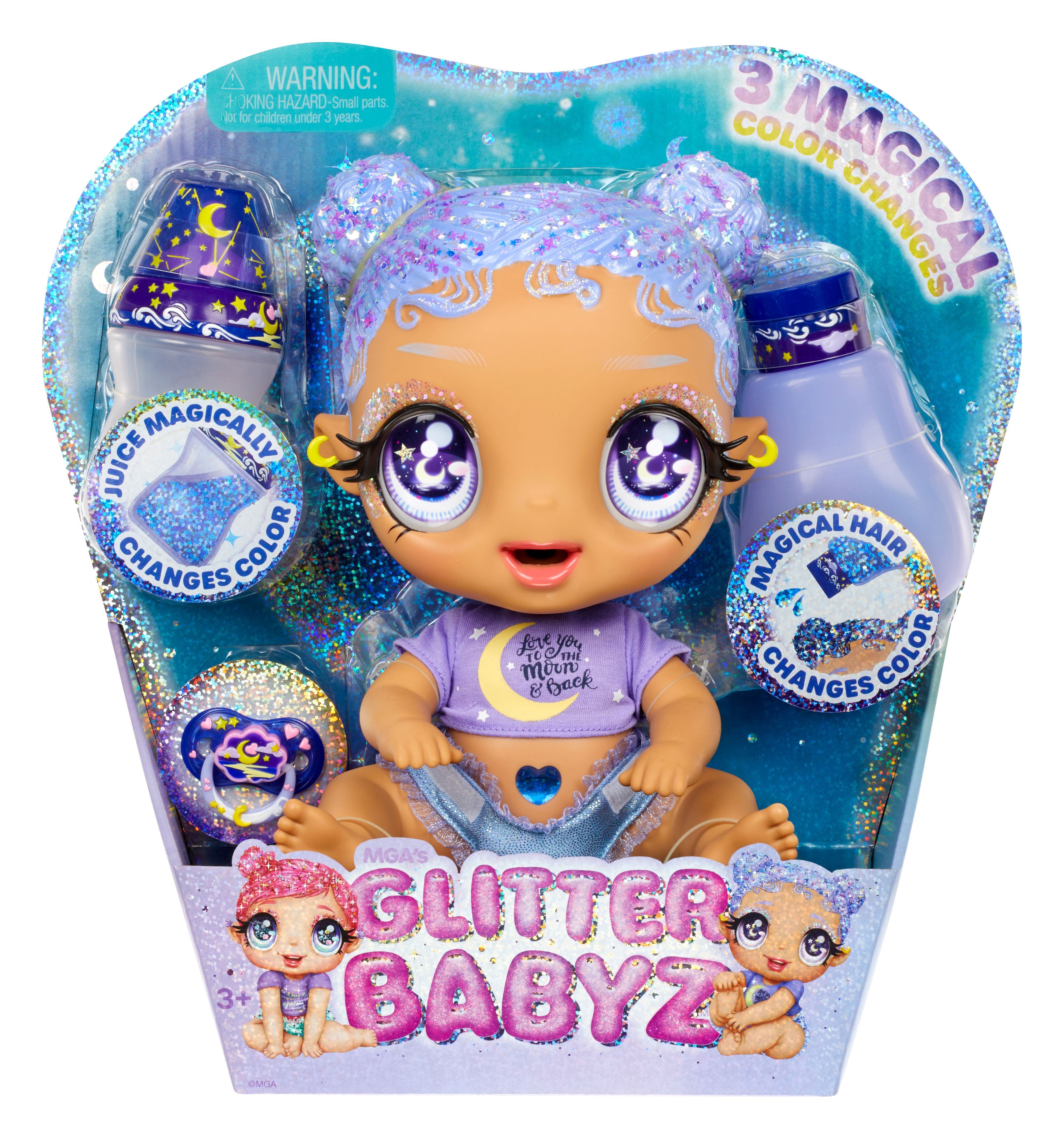 MGA Entertainment Glitter Babyz Selena Stargazer pop serie 2