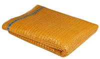 Windhager 06395 Netzakken, ritselzakken, uienzakken, aardappelzakken, groentezakken, zakken voor haardhout, 10 stuks, oranje, 50 x 0,2 x 80 cm