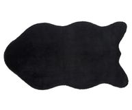 Gözze Imitatiebont tapijt, kunstbont 100% polyester, 70 x 130 cm, Antraciet