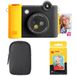 KODAK Smile+ appareil photo numérique 2-en-1 et imprimante photo pack de démarrage + sac de transport + Zink 20 pièces - noir