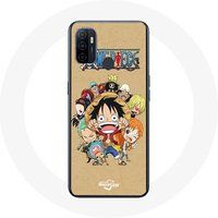 Maniacase Hoesje voor Oppo A53 One piece Manga Crew van de strohoed