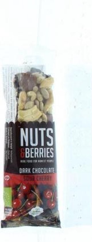 Nuts &amp; Berries Nuts &amp; berries choco sour cherry 40 gram