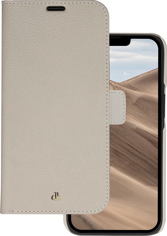 dbramante1928 New York hoesje geschikt voor iPhone 14 Pro - Zand