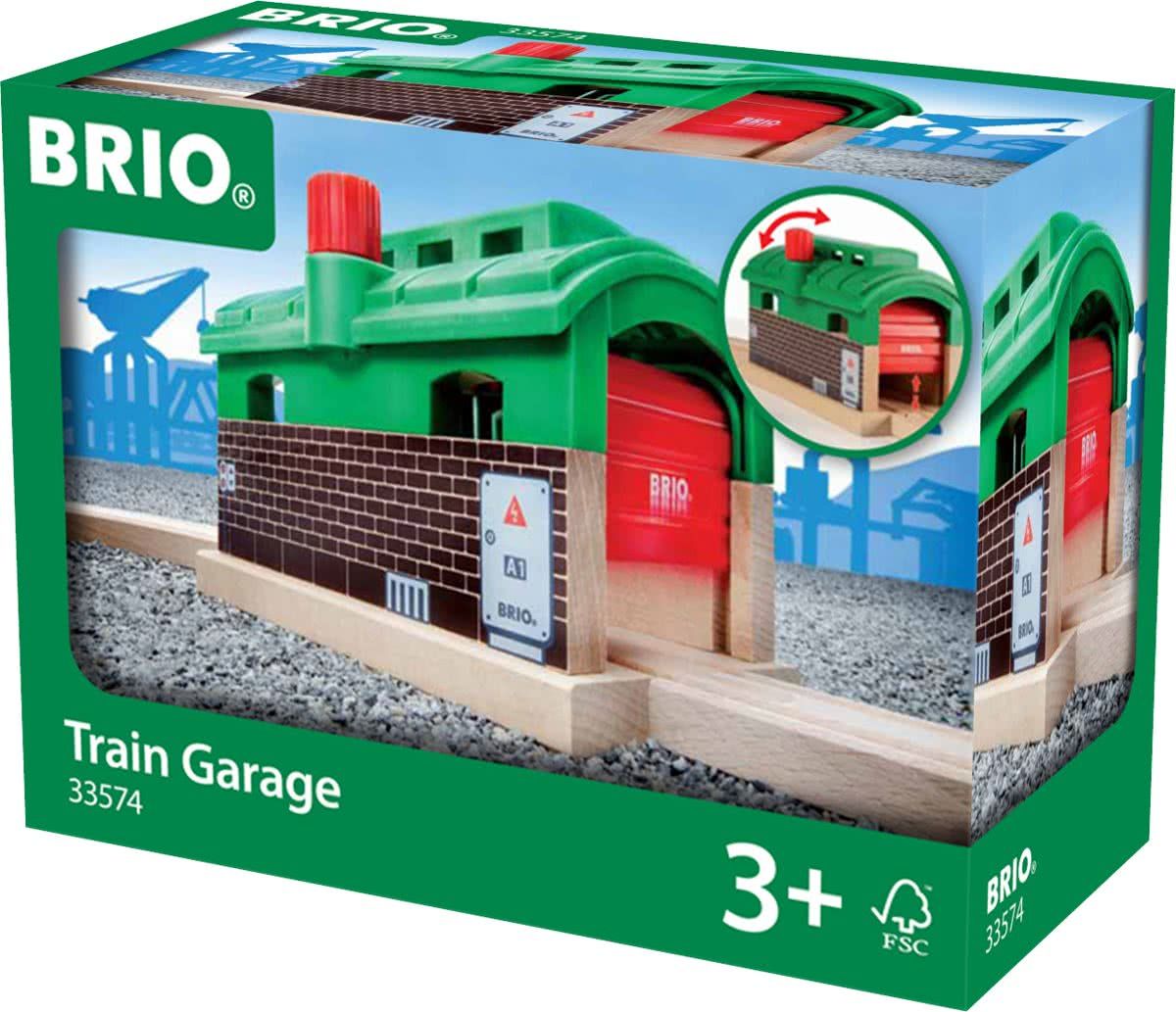 Brio Spoorwegen - Treingarage met roldeuren