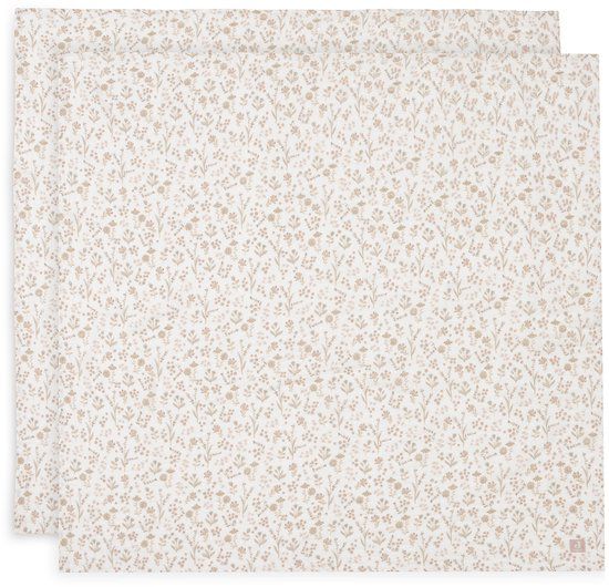 Jollein Hydrofiele Doek Large 115x115cm - Bloomy - 2 Stuks