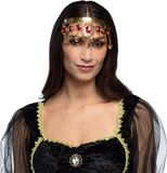 Boland Hoofdband Ruby Goud - Volwassenen - Vrouwen - 1001 Nacht