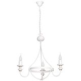 Homemania HOMAX_4305 hanglamp Aster wit metaal 50 x 50 x 105 cm