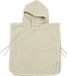 Meyco Baby Popcorn poncho de bain - soft sand - 1-3 ans