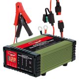 Dino KRAFTPAKET 25a/12a/6a/2a-12V/24V regelbare intelligente en automatische acculader | autolader voor loodzuur, gel, EFB, Cal, AGM-batterij | vrachtwagen auto, heavy-duty