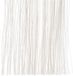 Decoris Lametta 2x Lametta kerstslinger winter wit 50 cm - engelenhaar/folie slierten - Winter witte kerstboom versieringen 2 stuks
