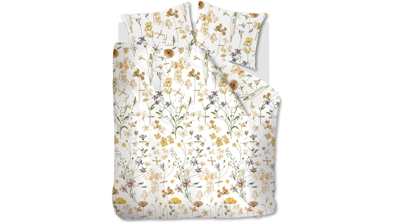 Dekbedovertrek Ariadne At Home Flowerlove - White