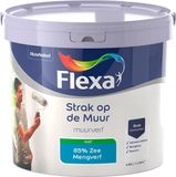 FLEXA Strak op de muur - Muurverf - Mengcollectie - 85% Zee - 5 Liter