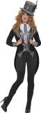Smiffys Duistere Miss Hoedenmaker Kostuum voor Vrouwen - Zwart - XS