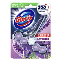 Glorix toiletblok Power 5 Lavendel - 55 gram