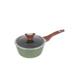 Steelpan Kolors Steelpan 20 cm groen met één handvat en deksel