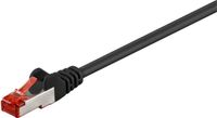 Microconnect SSTP60025S 0.25m Cat6 S/FTP (S-STP) Zwart netwerkkabel