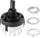 TRU COMPONENTS SR26A-3X4-F20 Draaischakelaar 250 V 150 mA 12 x 30 ° 1 stuk(s)