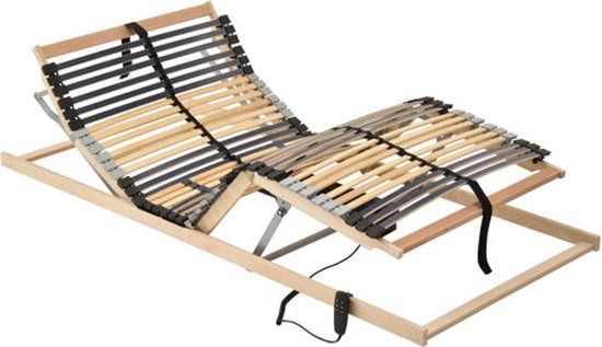 vidaXL Lattenbodem met 42 latten 7 zones elektrisch 100x200 cm