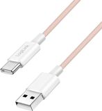 LogiLink CU0325 USB-kabel USB 2.0 1,5 m USB A USB C Roze