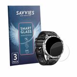 Savvies 3 Stuks Screenprotector - Geschikt voor Miecgth IW13 1.7" - Transparant Glas