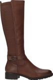 Tamaris - Dames - Laarzen - Bruin - Imitatieleer/Leer - Maat 40