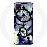 Maniacase Hoesjes voor Samsung Galaxy A22 5G Dream Catcher in grijs en zwart