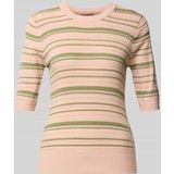 Scotch & Soda Textured Stripe Knitted Tee