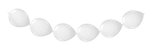 Folat Witte Ballonnenslinger - Knoopballonnen - 3 meter