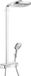 Hansgrohe Raindance Select E 300 3jet Showerpipe - 150 mm - Chroom/Wit