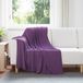 vidaXL - Dekentjes - Paars - 170 x 130 cm - Fleece